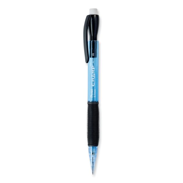 Champ Mechanical Pencil Value Pack, 0.7 mm, HB (#2), Black Lead, Blue Barrel, 24 Pack For Sale