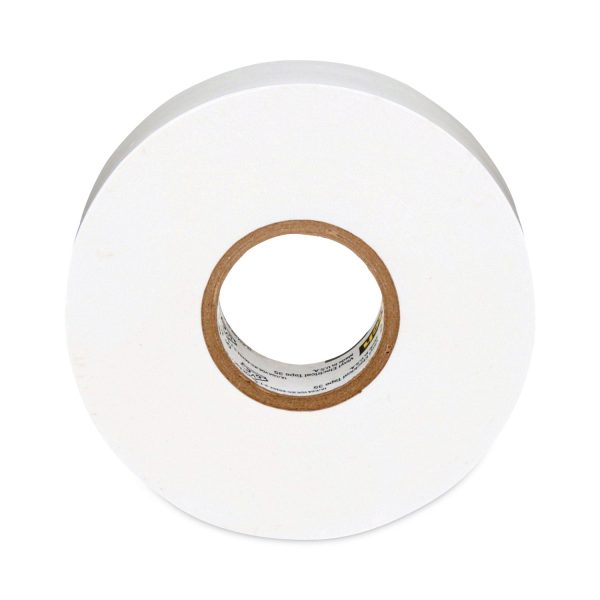 Scotch 35 Vinyl Electrical Color Coding Tape, 3  Core, 0.75  x 66 ft, White Sale - Image 3