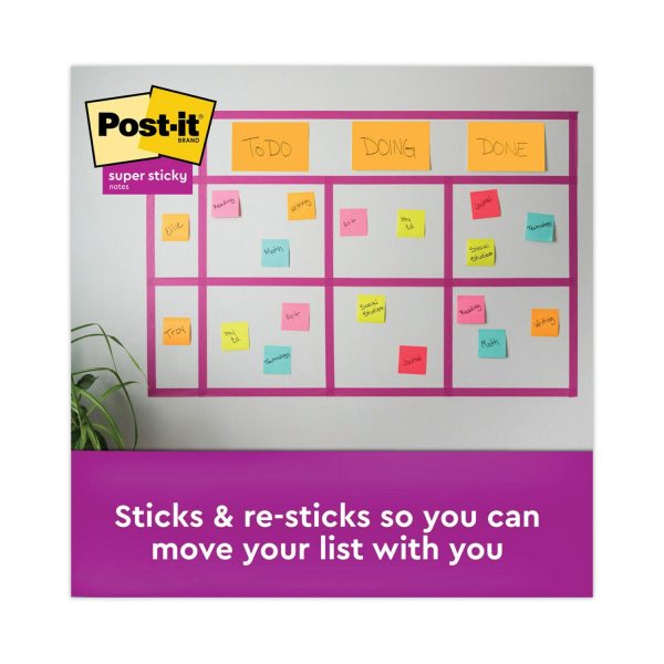 Meeting Notes in Energy Boost Collection Colors, Note Ruled, 8  x 6 , 45 Sheets Pad, 4 Pads Pack Hot on Sale - Image 3