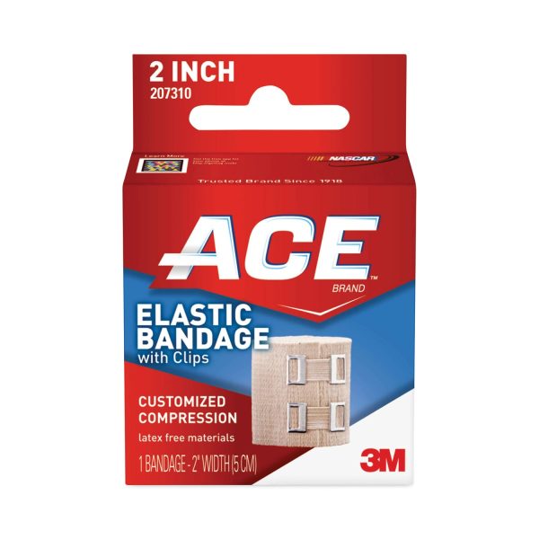 Elastic Bandage with E-Z Clips, 2 x 50 Sale - Image 2